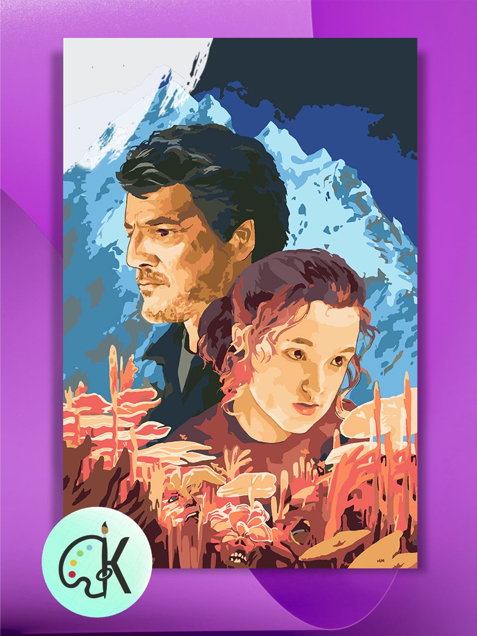 

Картина по номерам на холсте Культура Цвета The Last of Us series - Арт 2, 40 х 60 см, The Last of Us series - Арт 2