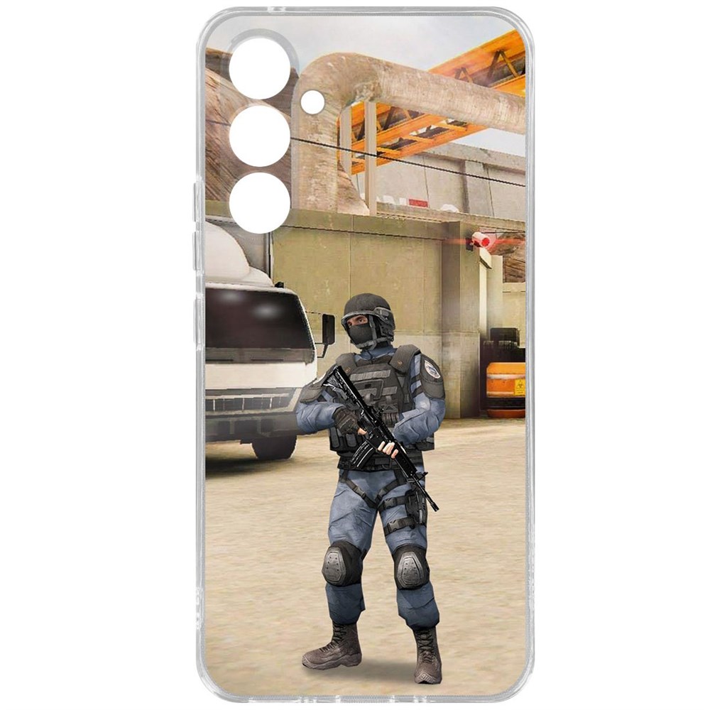 

Чехол-накладка Krutoff Clear Case Cтандофф 2 (Standoff 2) - GIGN для Samsung Galaxy A54 5G, Прозрачный