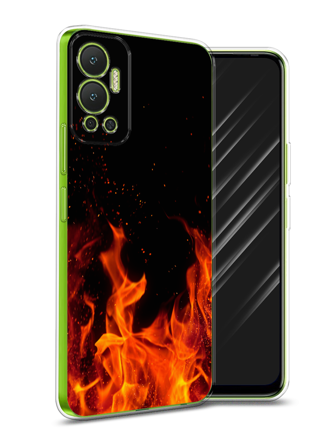 

Чехол Awog на Infinix Hot 12 "Все в огне", Разноцветный, 3101350-4