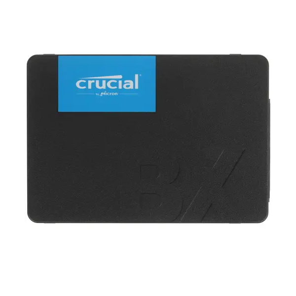 

SSD накопитель Crucial BX500, 2.5" 7mm, SATA3, 3D TLC 500 ГБ, Crucial SSD BX500, 500GB, 2.5" 7mm, SATA3, 3D TLC, R/W 550/500MB/s, IOPs 95 000/61 000, TBW 120, DWPD 0.2 (12 мес.)