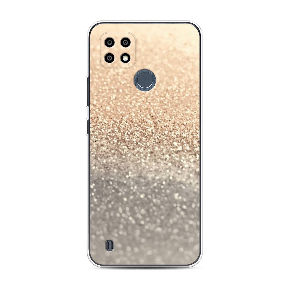 

Чехол Awog "Песок золотой рисунок" для Realme C21Y