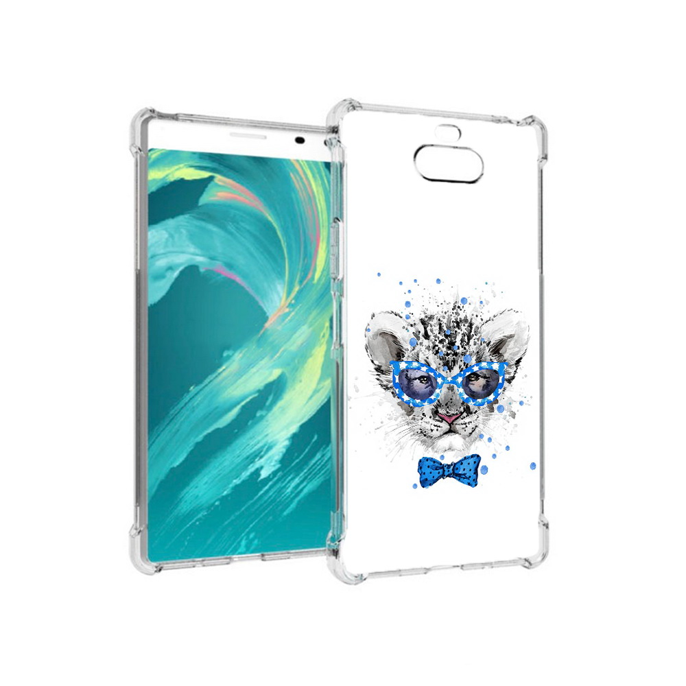 

Чехол MyPads Tocco для Sony 8 тигренок с бабочкой (PT140835.236.642), Прозрачный, Tocco