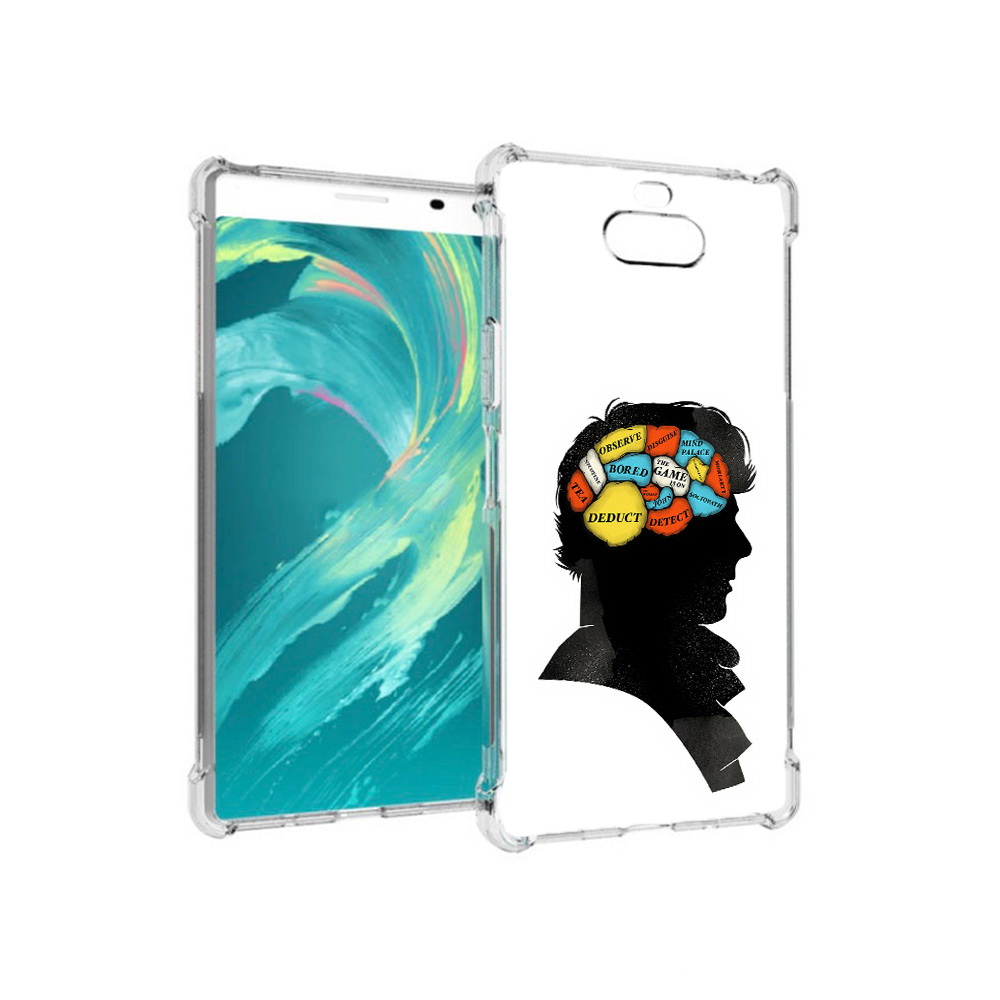 

Чехол MyPads Tocco для Sony 8 темный рисунок (PT140835.236.640), Прозрачный, Tocco