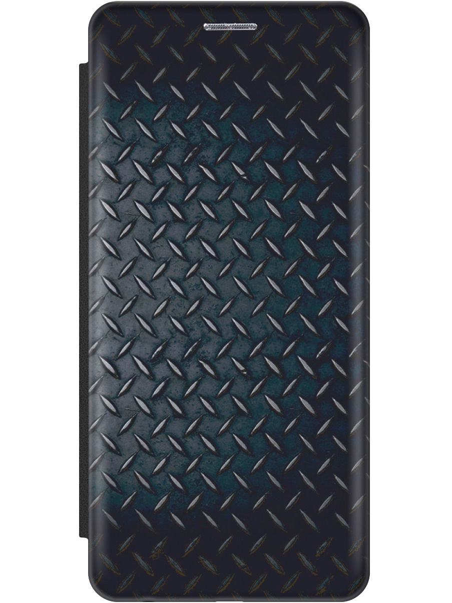 

Чехол-книжка на Samsung Galaxy A05 "Металлический лист" черный, Серый;черный, 20001454