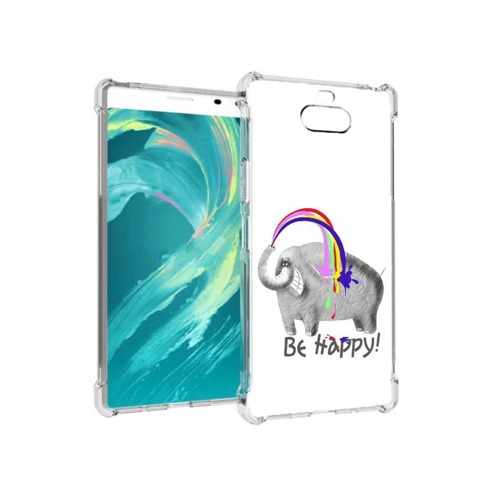 

Чехол MyPads Tocco для Sony 8 счастливый слон (PT140835.236.632), Прозрачный, Tocco