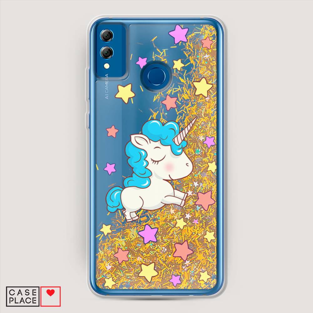 

Чехол Awog на Honor 8X "Звездный единорог", Белый;голубой;розовый, 66790-1