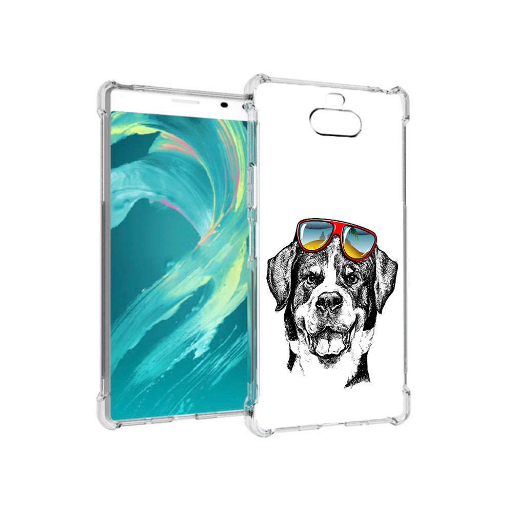 

Чехол MyPads Tocco для Sony 8 счастливая собака (PT140835.236.631), Прозрачный, Tocco