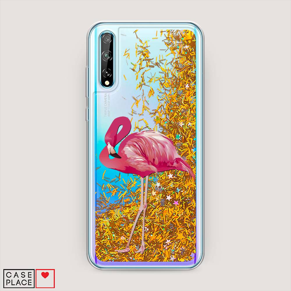 

Чехол Awog на Huawei P Smart S "Застенчивый фламинго", 6103590-1