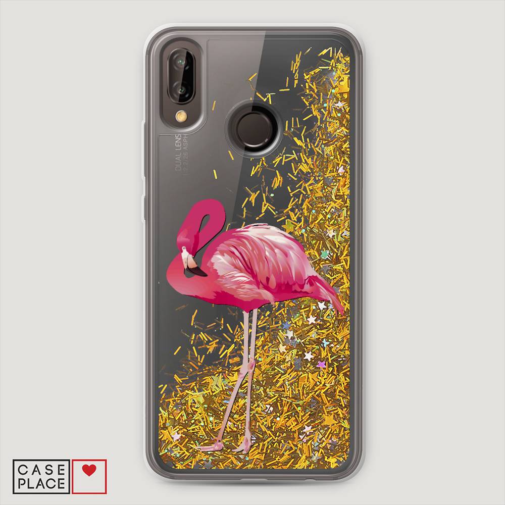 

Чехол Awog "Застенчивый фламинго" для Huawei Nova 3E, 65690-1