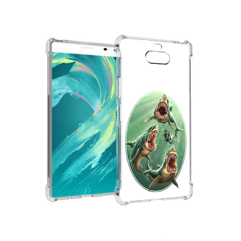 

Чехол MyPads Tocco для Sony 8 синяя бездна (PT140835.236.600), Прозрачный, Tocco