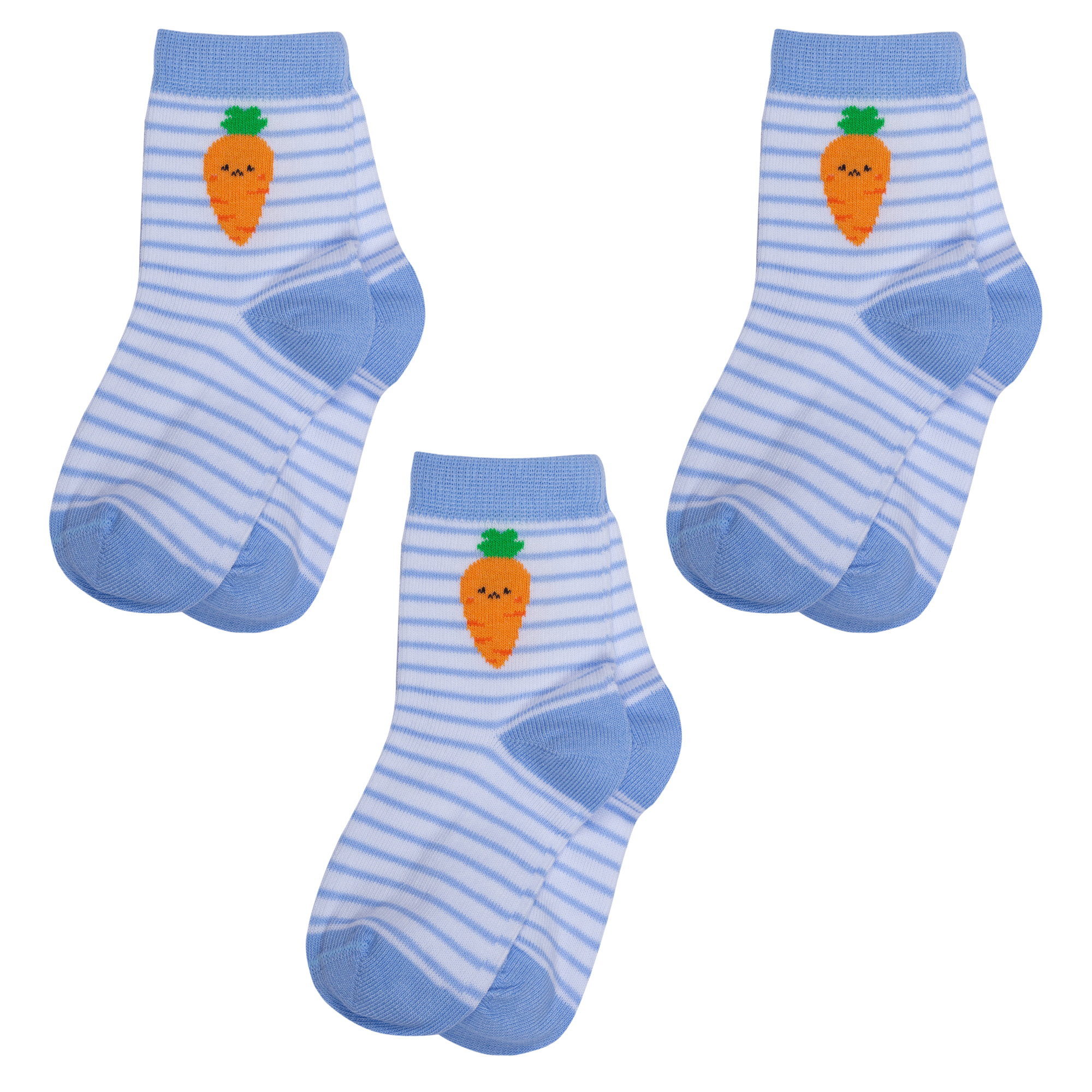 Носки для мальчиков Rusocks 3-Д3-13792М голубой; белый; оранжевый 16 носки с рисунками st friday socks балу оранжевый