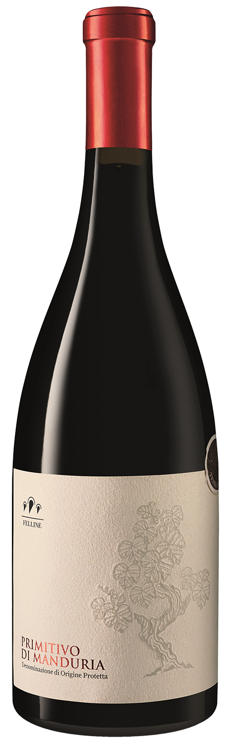 

Вино Felline Primitivo di Manduria, 2019, 0.75 л
