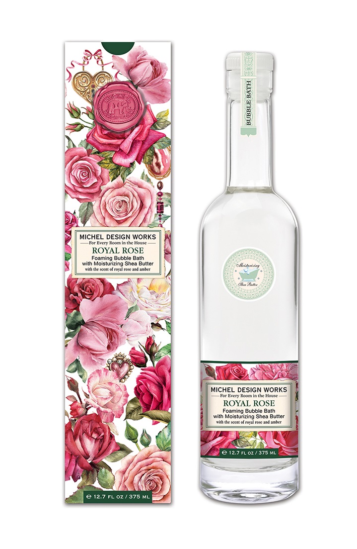 

Пена Michel Design Works для ванн Royal Rose Bubble Bath 375 мл
