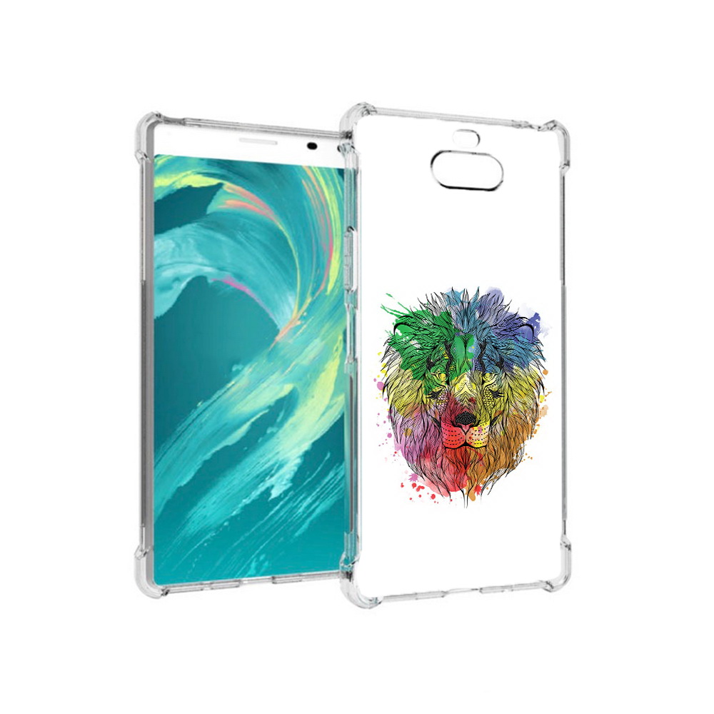 

Чехол MyPads Tocco для Sony 8 разноцветный гордый лев (PT140835.236.573), Прозрачный, Tocco