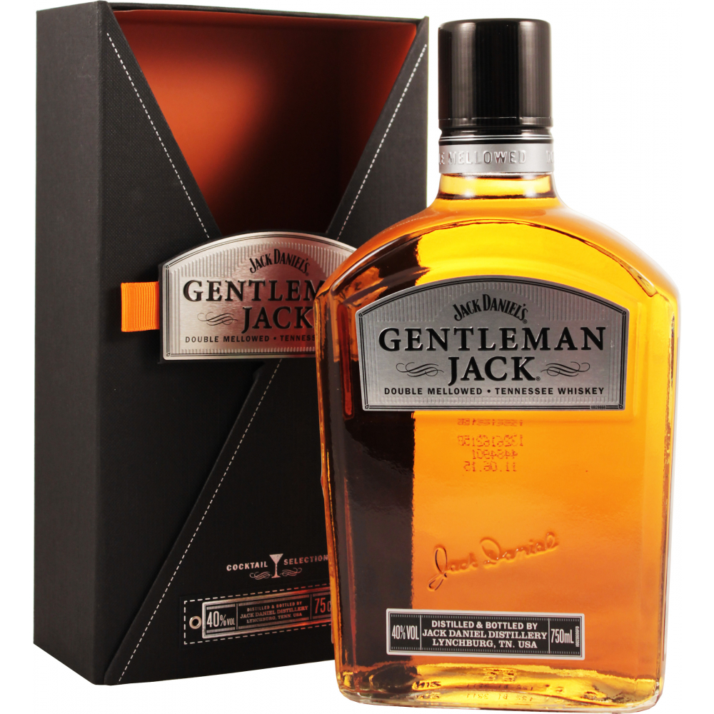 

Виски Gentleman Jack Rare Tennessee Whisky, в подарочной упаковке, 0.75 л