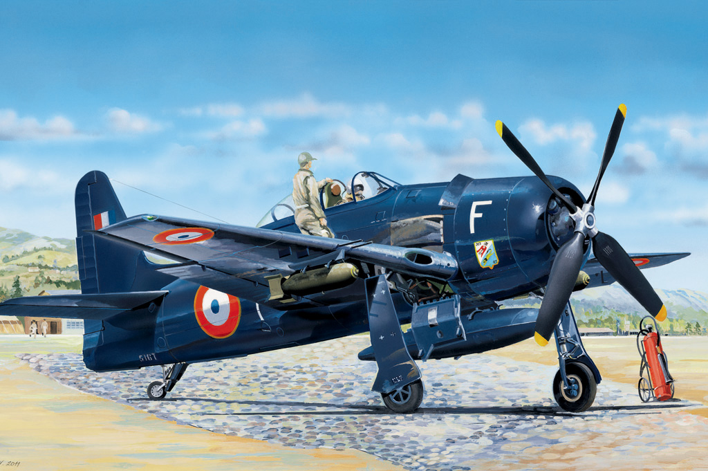 

Сборная модель HobbyBoss F8F-1B Bearcat 80357