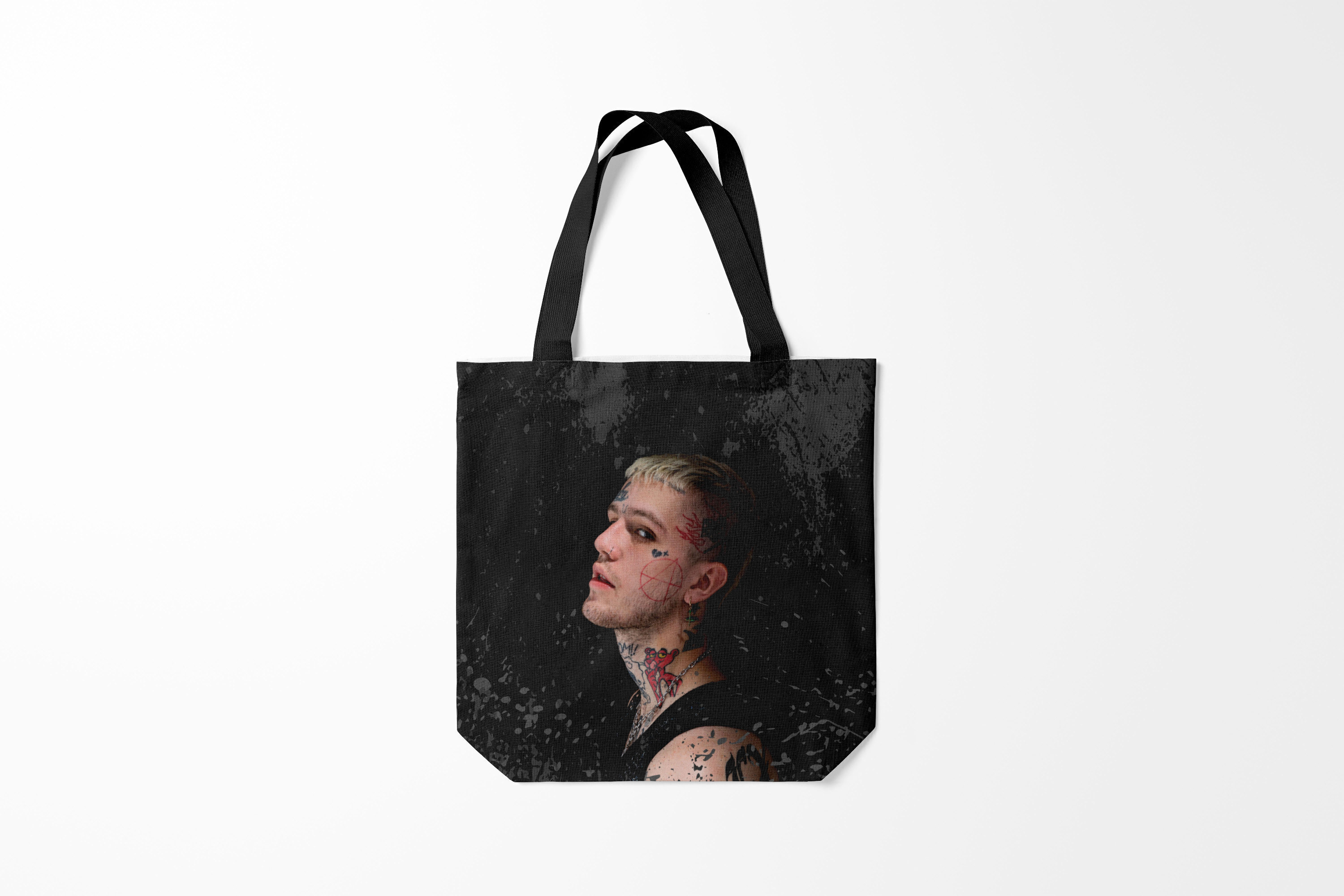 

Сумка шoппер унисекс Burnettie Lil Peep, розовый, Lil Peep