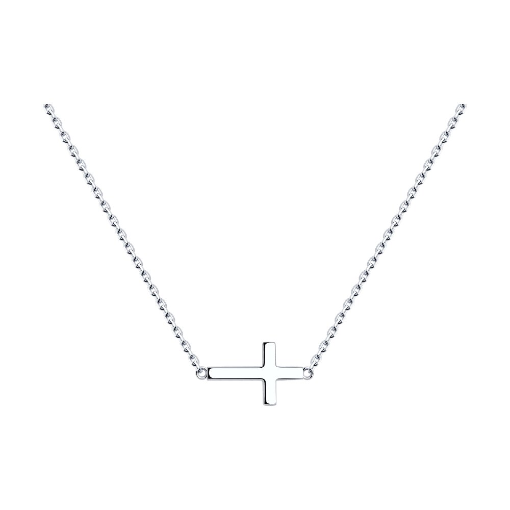 

Колье из серебра 50 см SKLV 94070611, 94070611