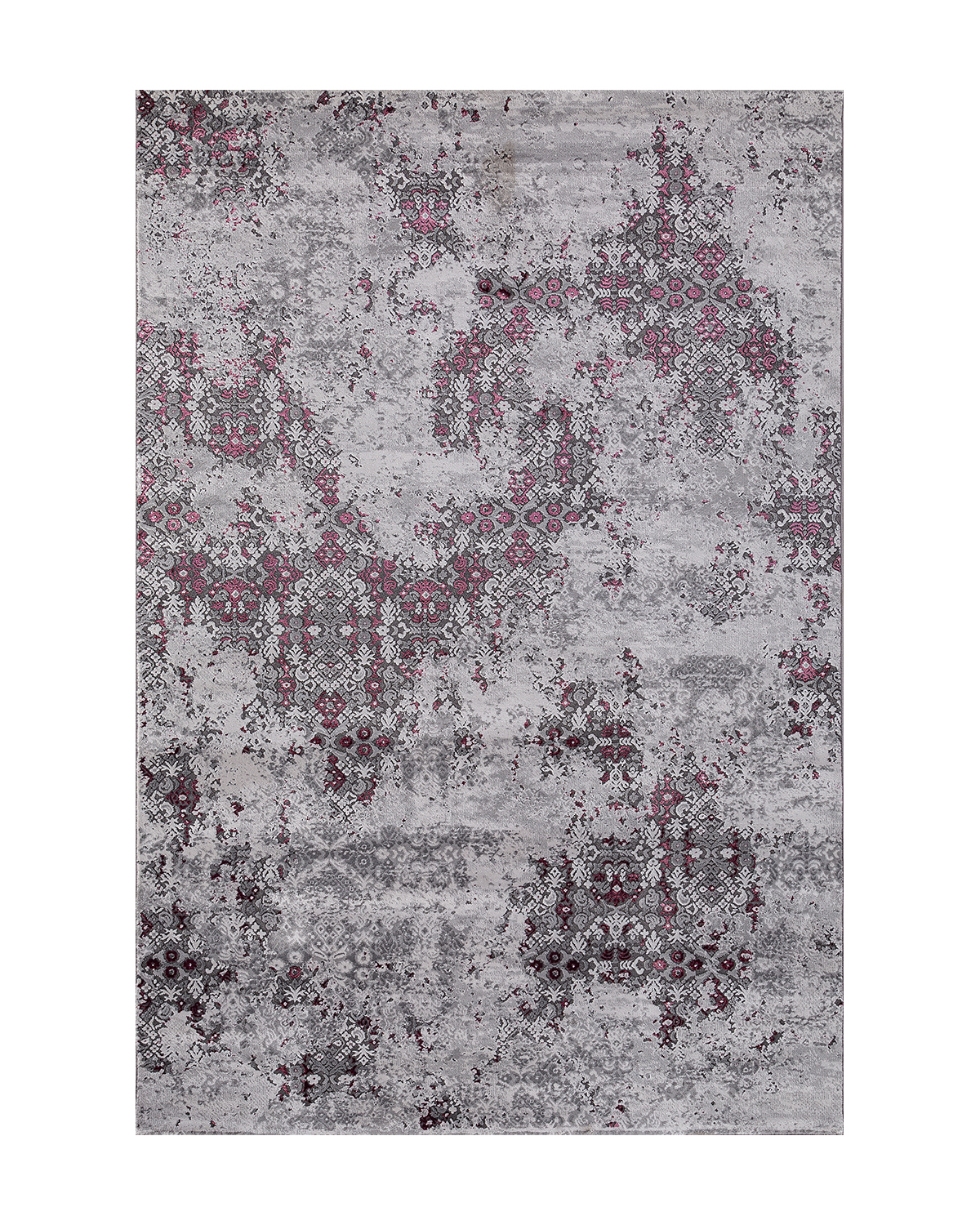 

Ковер Kitroom Plus Majesty 160x230 прямоугольный серый/пурпурный 23418