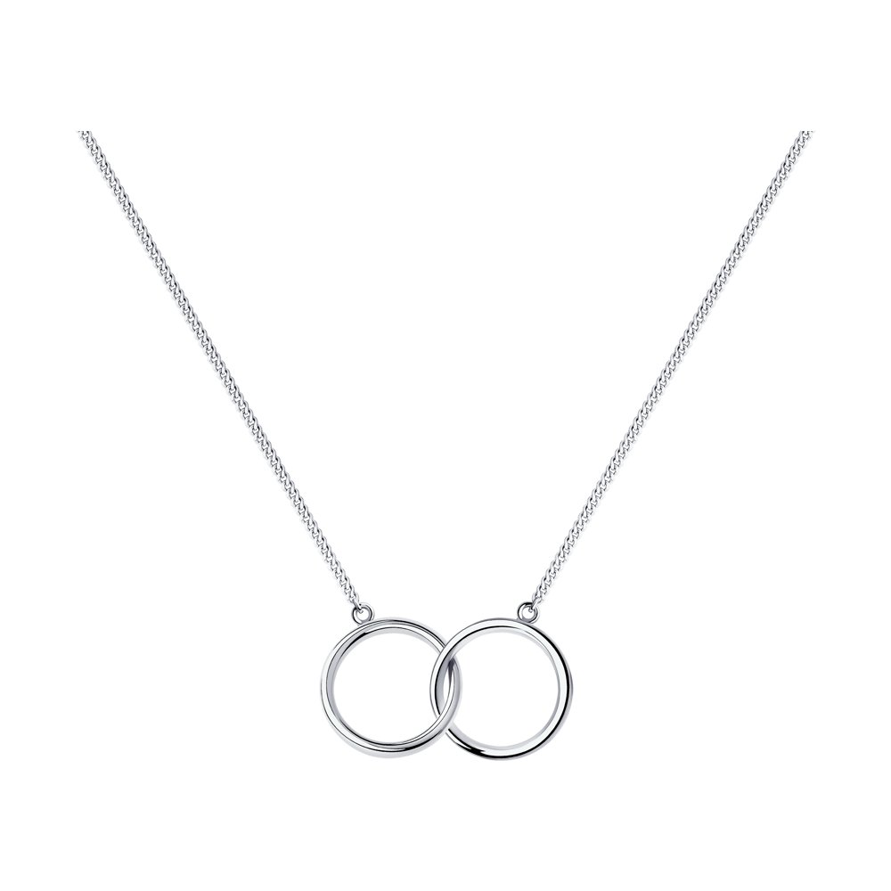 

Колье из серебра 50 см SOKOLOV 94070531, 94070531