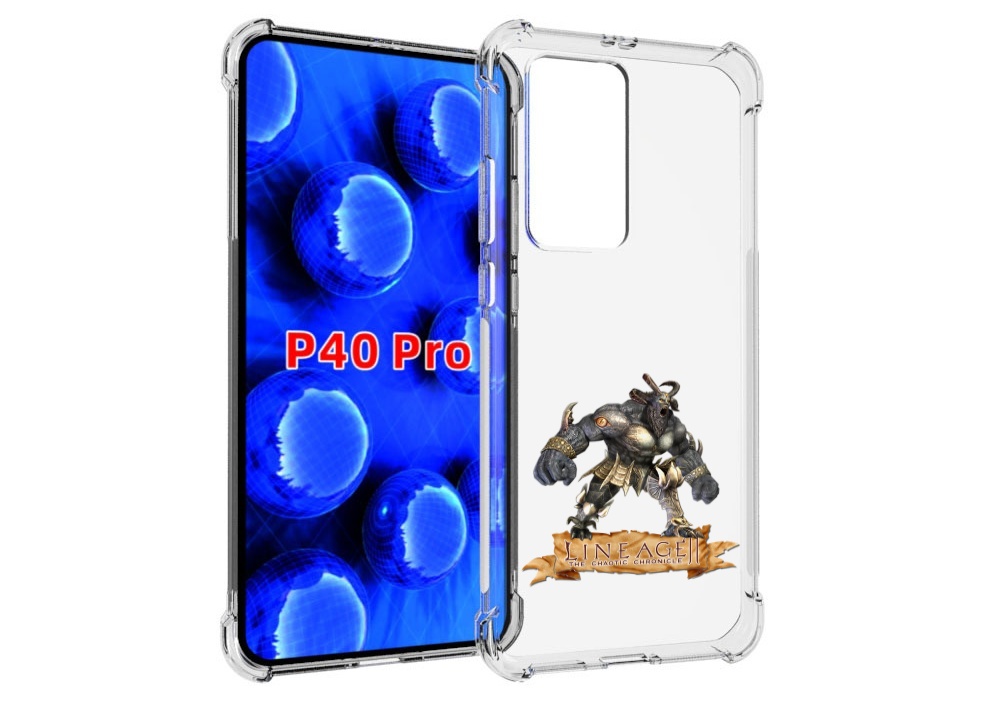 Чехол MyPads Байлор для Huawei P40 Pro противоударный