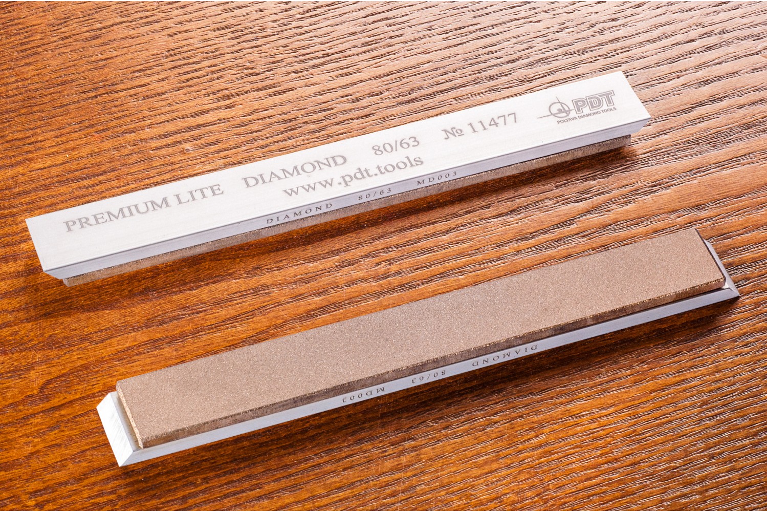 

Алмазный брусок для заточки PDT PREMIUM LITE 150-17-3мм 80/63 мкм на алюминиевом бланке, PDT PREMIUM LITE 150-17-3мм