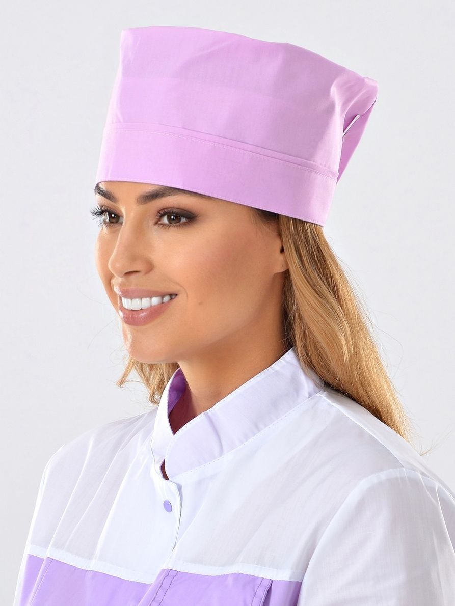 

Шапочка медицинская женская MedicalWear 686 фиолетовая 56-62 RU, 686