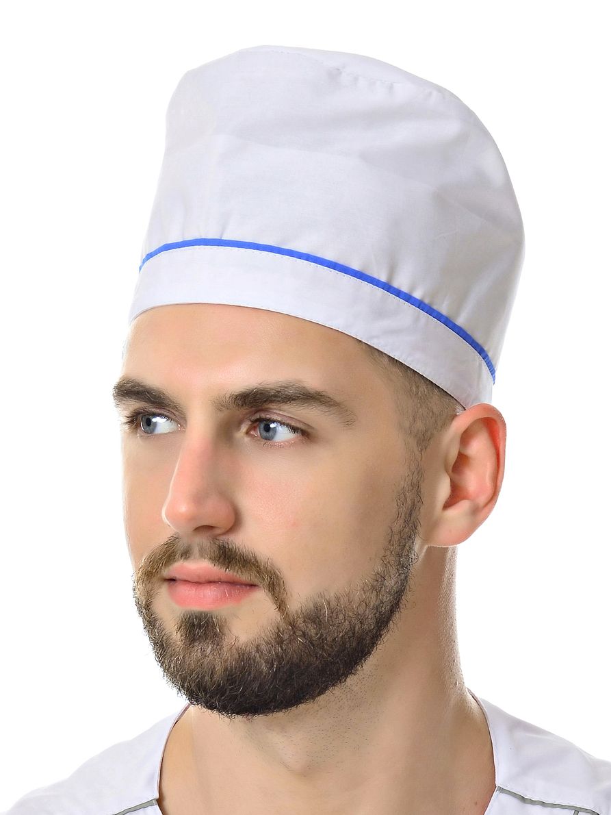 

Шапочка медицинская мужская MedicalWear 600 белая 56-62 RU, 600