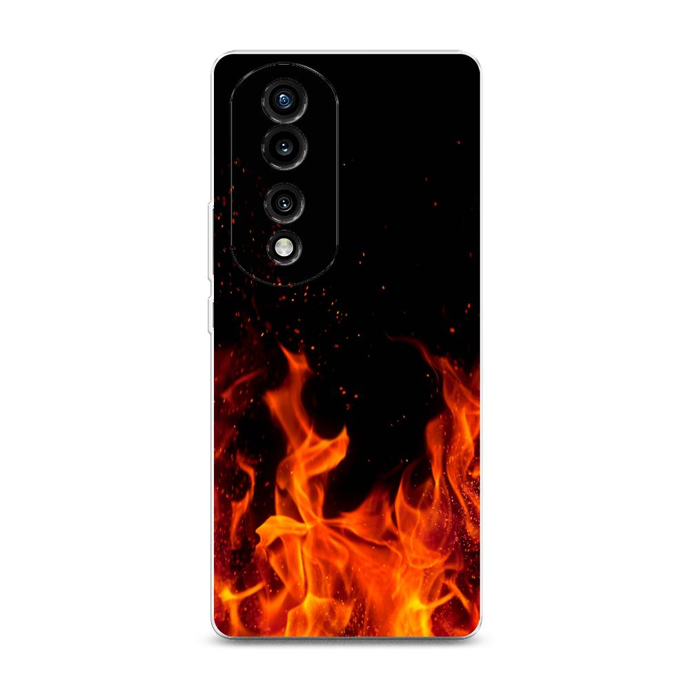 

Силиконовый чехол "Все в огне" на Honor 70 Pro, 6108350-4