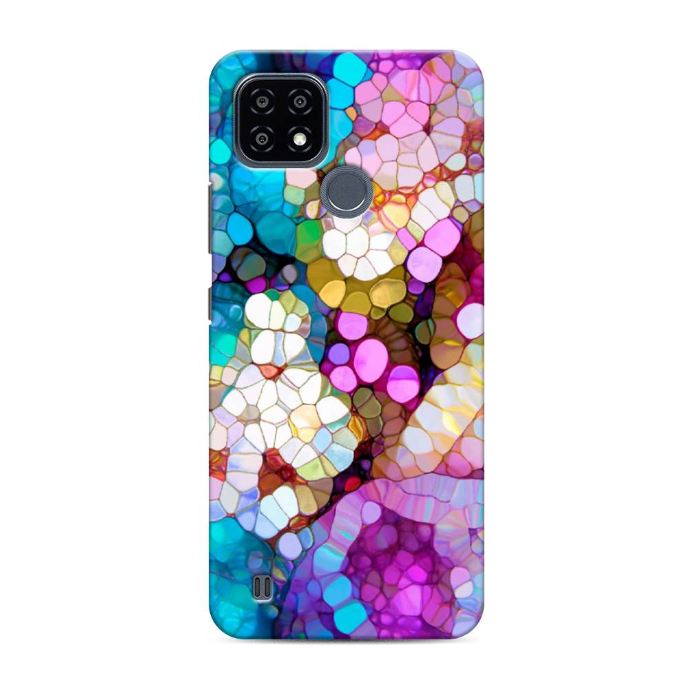 

Пластиковый чехол "Калейдоскоп" на Realme C21Y, 256820-2