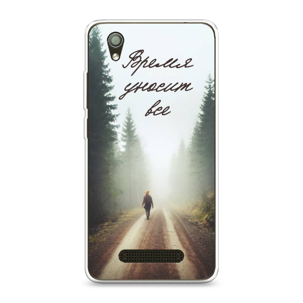 

Чехол Awog на ZTE Blade X3 / ЗТЕ Блэйд X3 "Время уносит все", Разноцветный, 130650-6