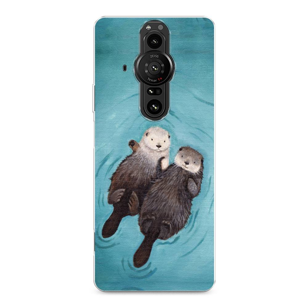 

Чехол Awog на Sony Xperia Pro-I "Парочка бобров", Разноцветный, 55050-10