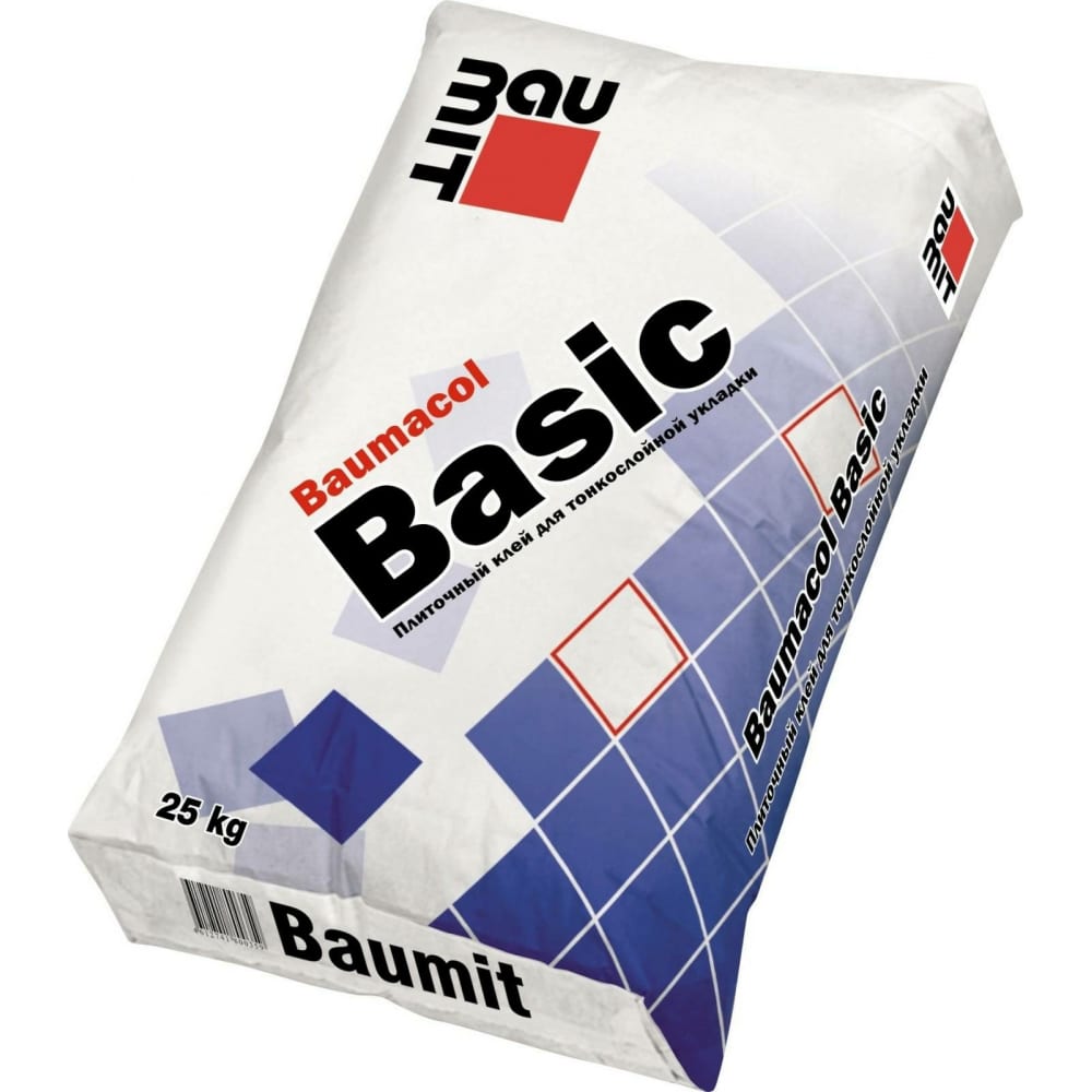 фото Плиточный клей baumit baumacol basic