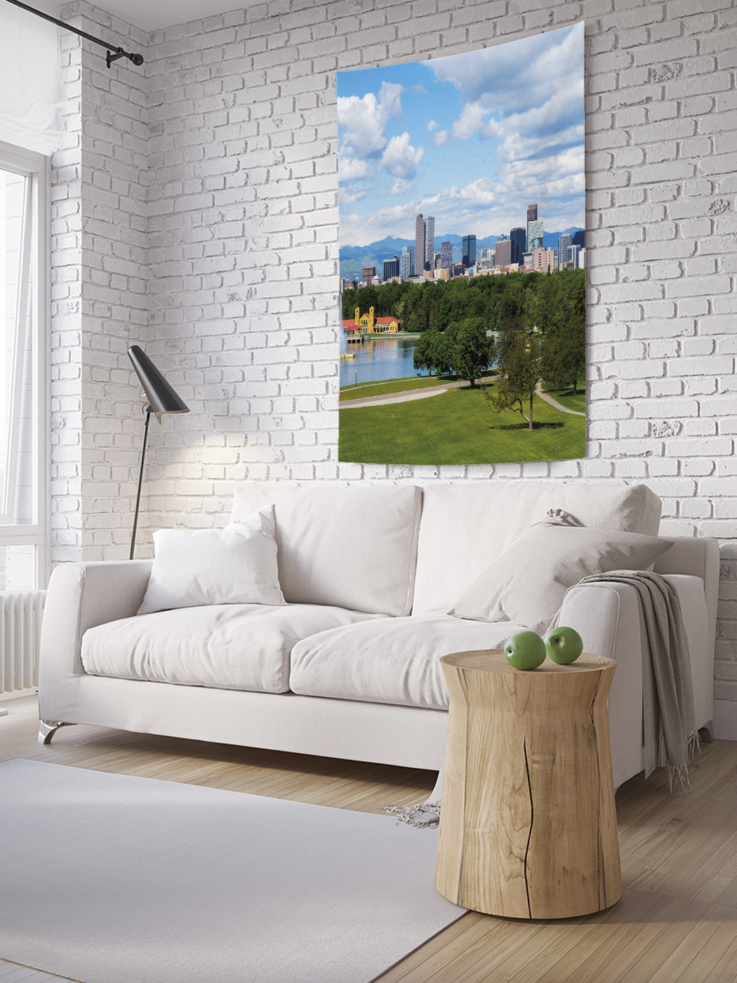 

Вертикальное фотопанно на стену JoyArty Городской парк 150x200 см, Городской парк
