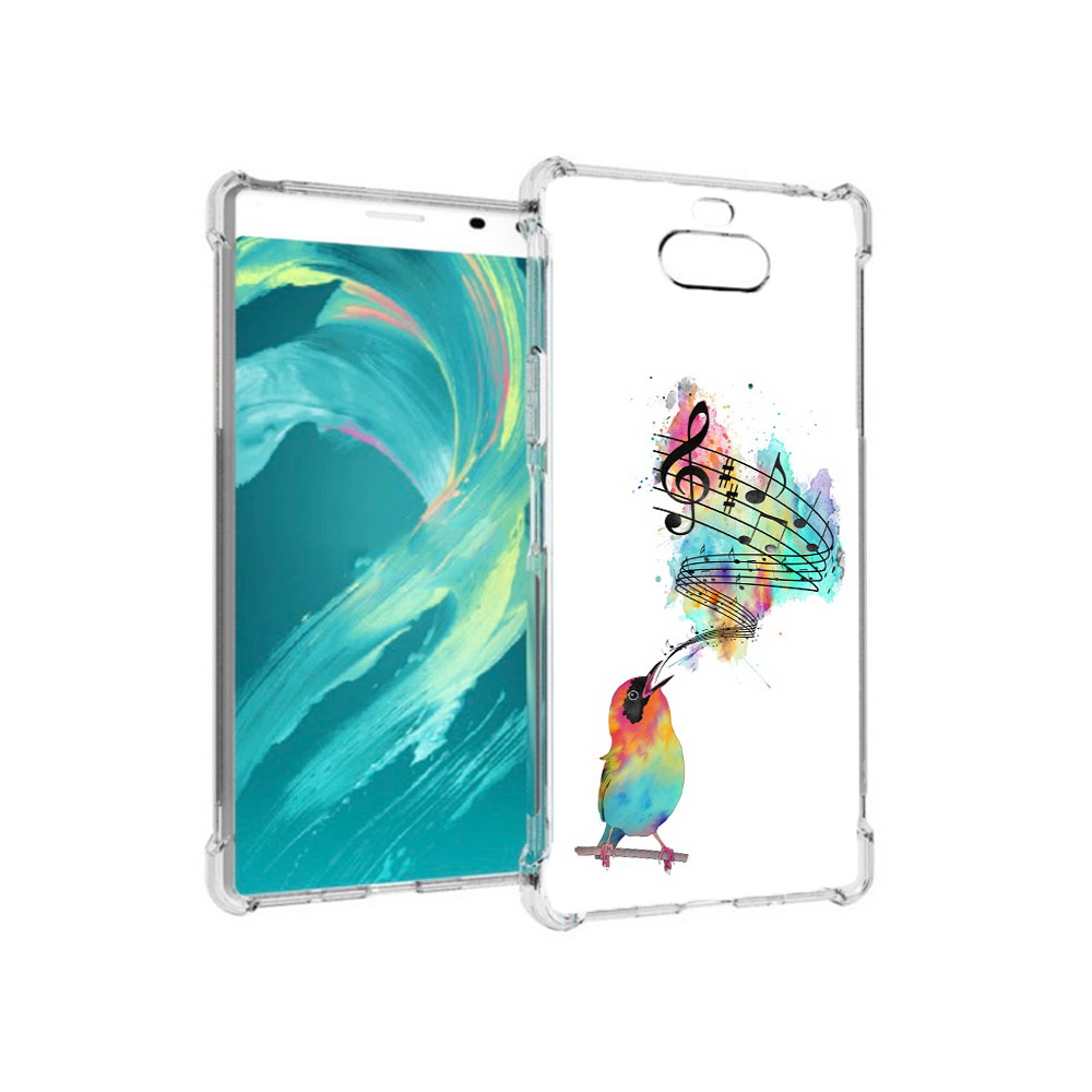 

Чехол MyPads Tocco для Sony 8 певчая птичка (PT140835.236.536), Прозрачный, Tocco