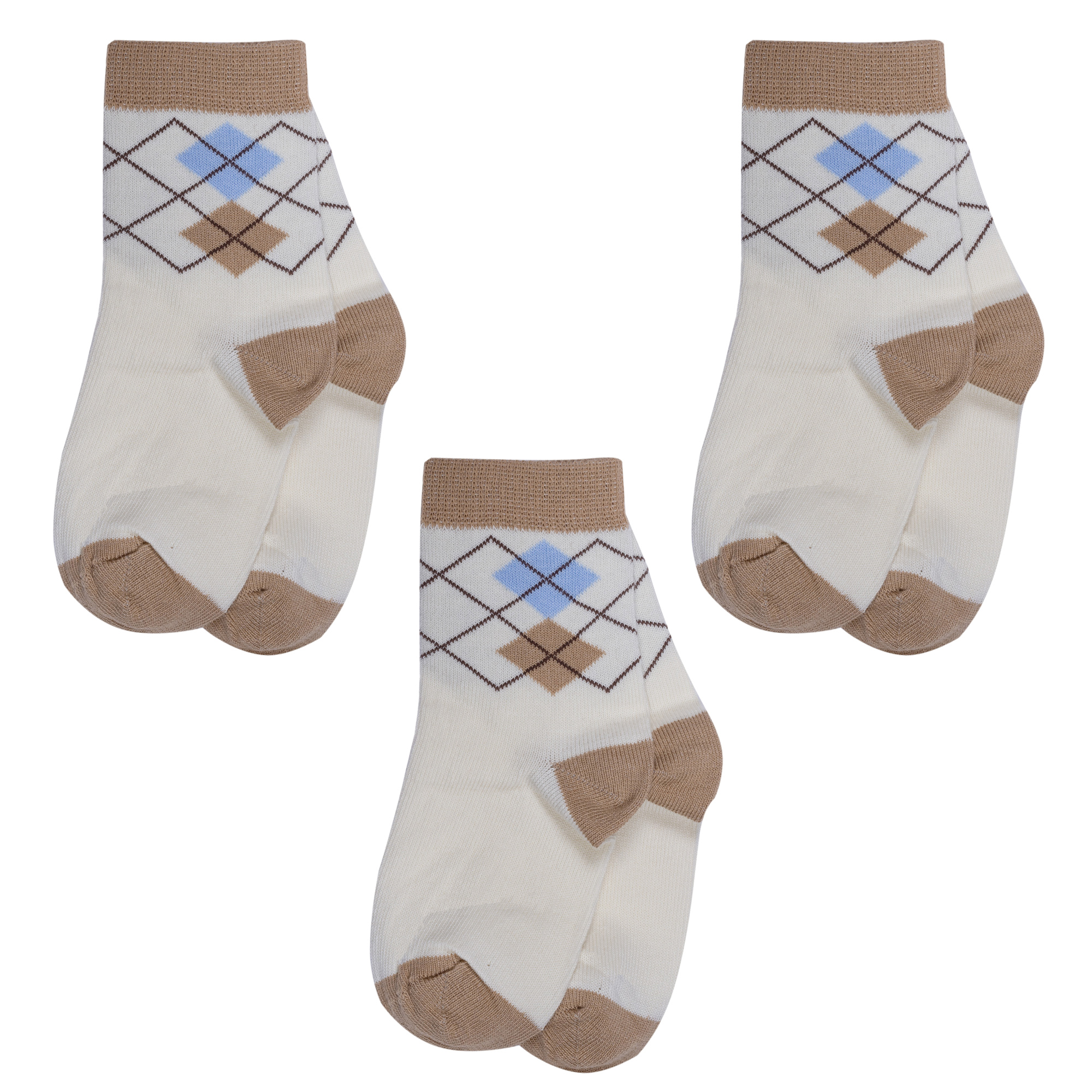 

Носки для мальчиков Rusocks 3-Д3-13789 бежевый; коричневый; голубой 16, 3-Д3-13789