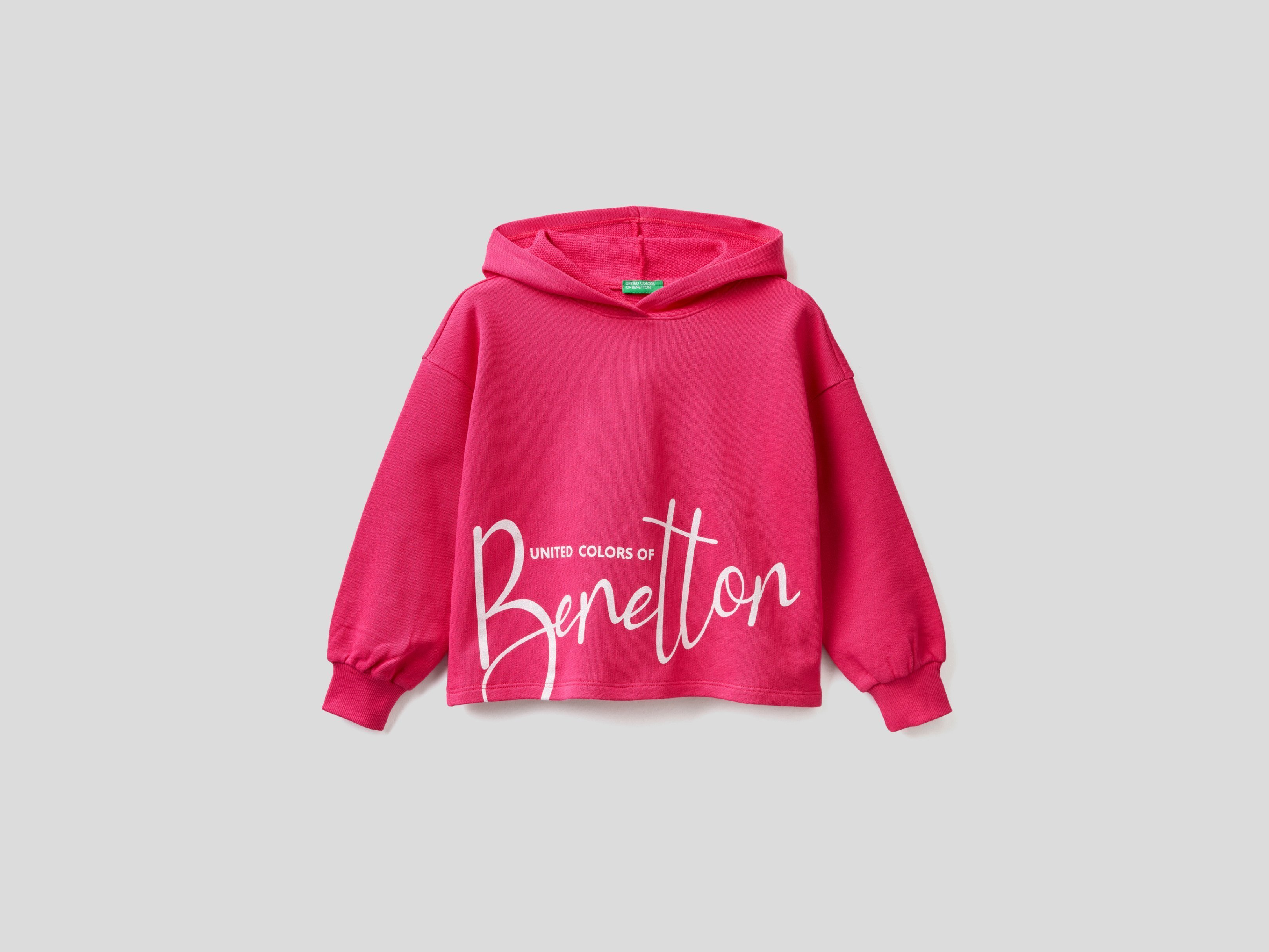 

Толстовка детская Benetton 22P_3J68C200C_3L5_XS розовый р.110, 22P_3J68C200C_3L5