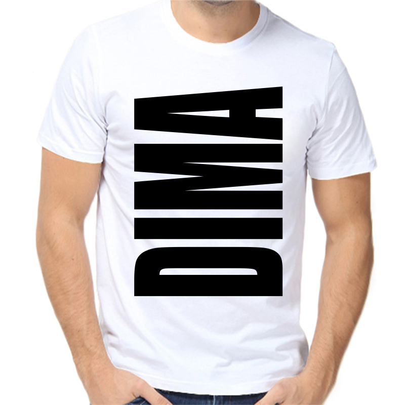 

Футболка мужская белая 52 р-р Dima, Белый, fm_dima
