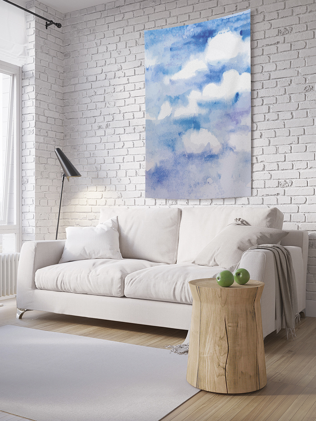 

Вертикальное фотопанно на стену JoyArty Высокая облачность 150x200 см, Высокая облачность