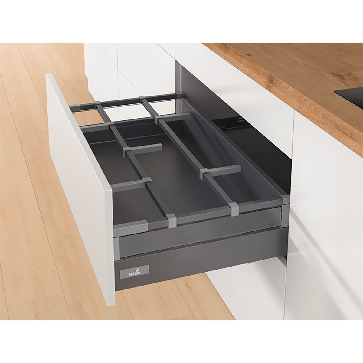 Организация HETTICH OrgaStore 410 для InnoTech Atira в базу 900 мм антрацит 3 шт 4200₽