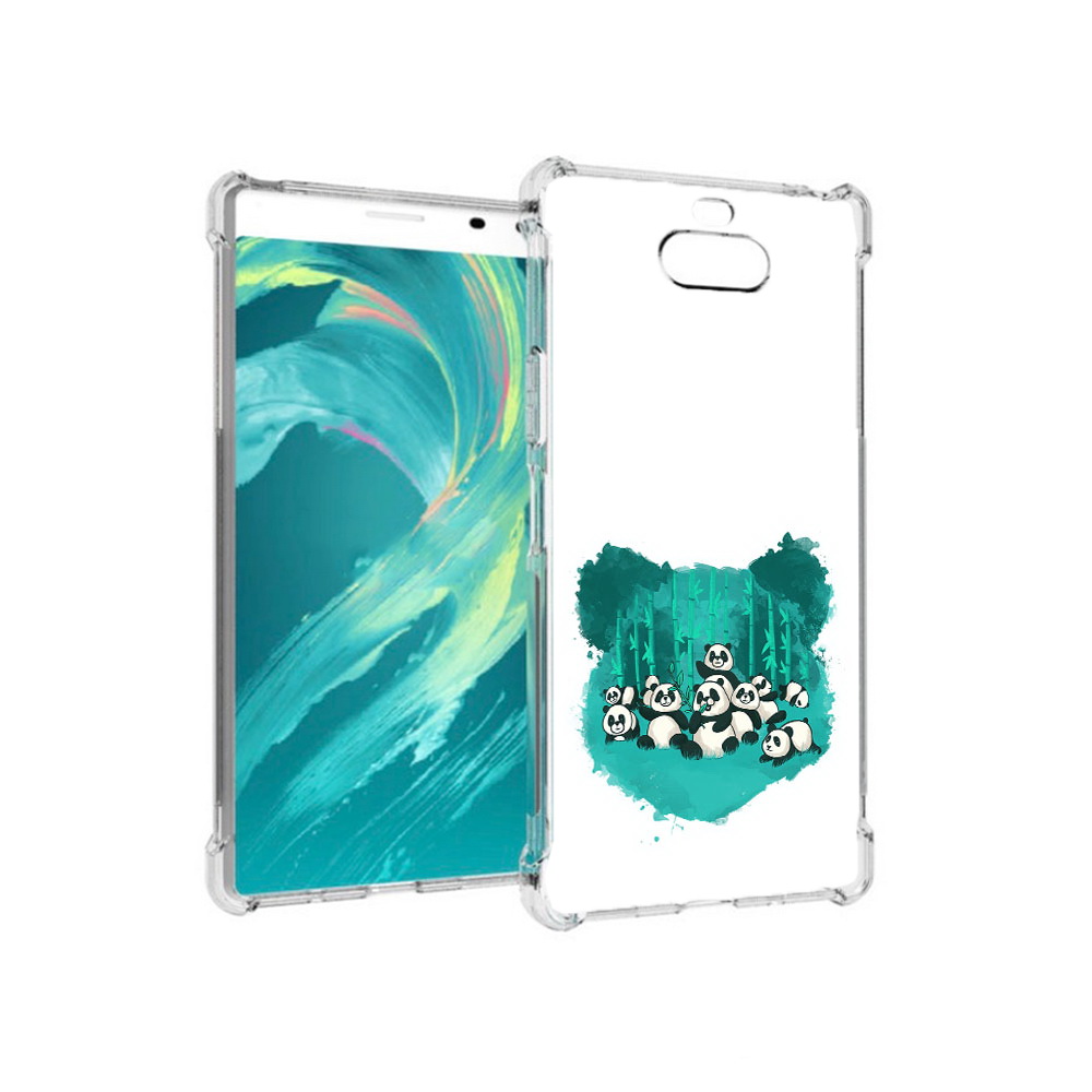 

Чехол MyPads Tocco для Sony 8 нарисованные панды (PT140835.236.508), Прозрачный, Tocco