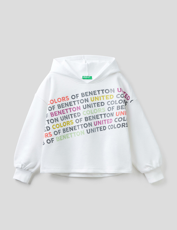 

Толстовка детская Benetton 22P_3J68C200C_101_S черный р.122, 22P_3J68C200C_101