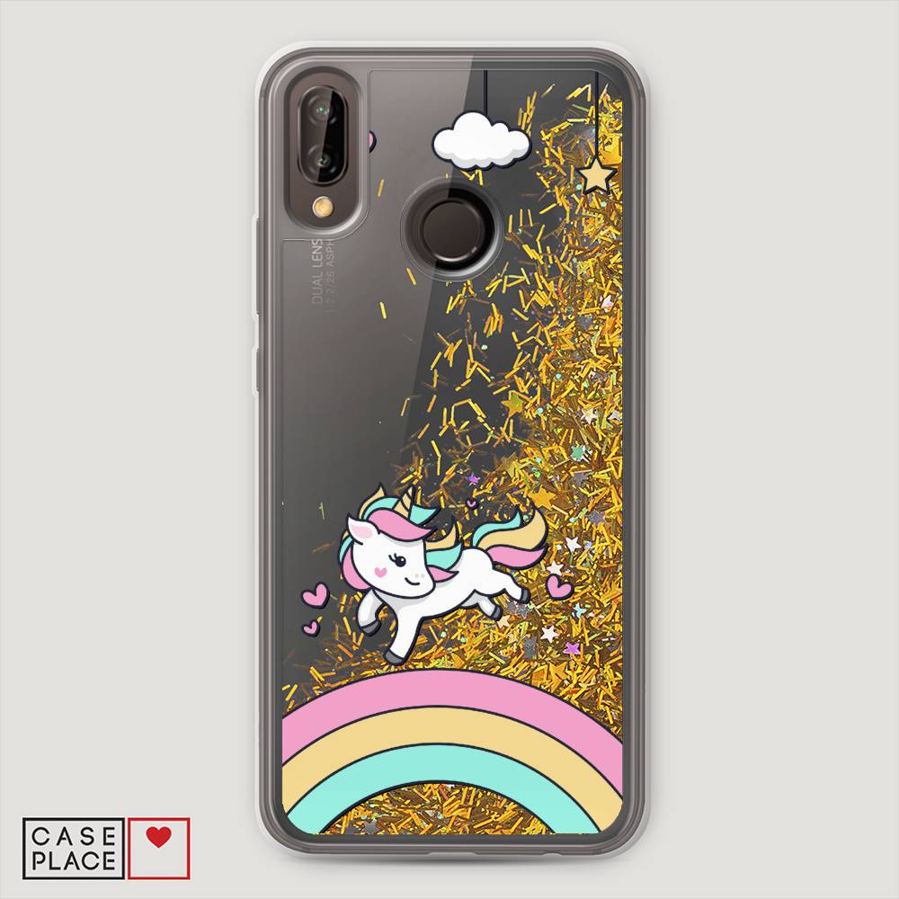 

Чехол Awog "Единорог для радуге" для Huawei P20 Lite, 64490-1