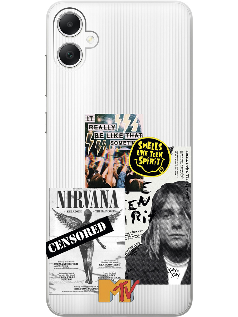 

Силиконовый чехол на Samsung Galaxy A05 "Nirvana", 20001452