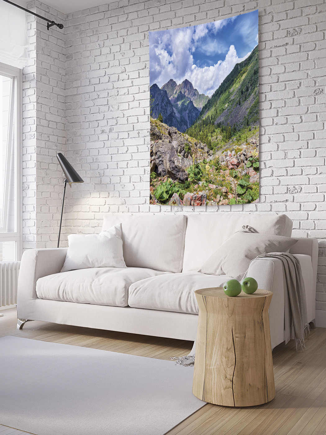 

Вертикальное фотопанно на стену JoyArty Каменистые склоны 150x200 см, Каменистые склоны
