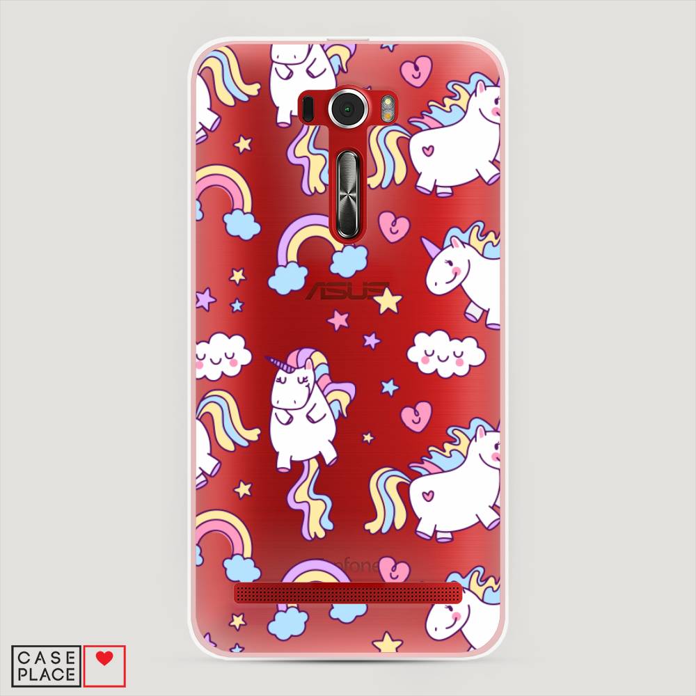 фото Чехол awog "sweet unicorns dreams" для asus zenfone 2 ze601kl