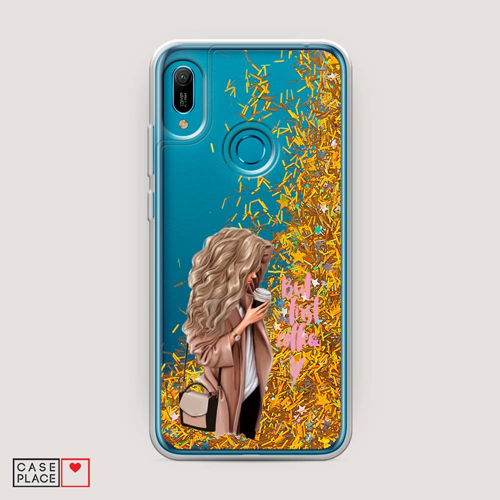 

Чехол Awog "Девушка с кофе" для Huawei Y6 2019