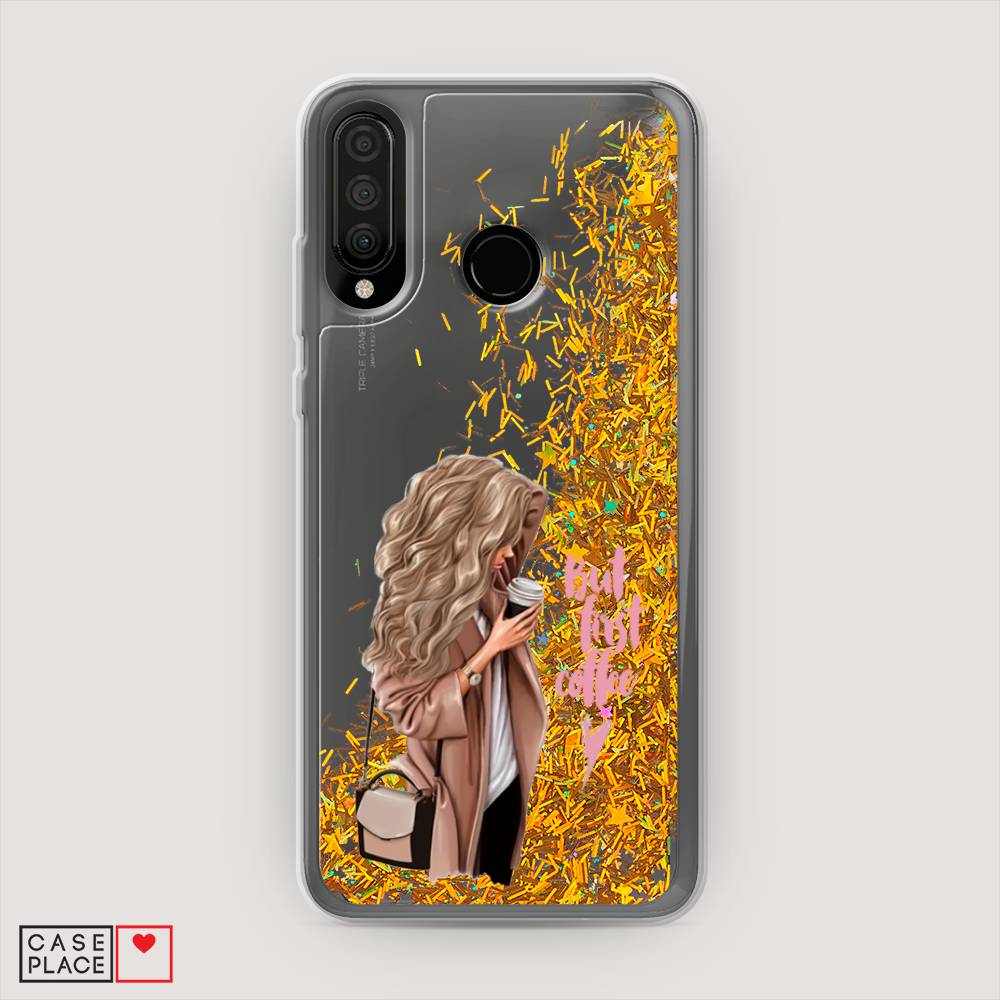 

Чехол Awog "Девушка с кофе" для Huawei P30 Lite