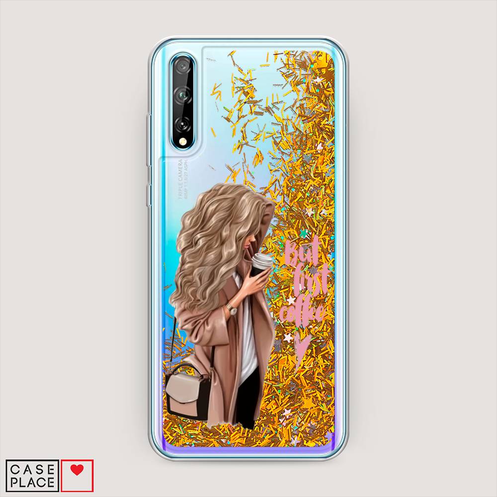 

Чехол Awog "Девушка с кофе" для Huawei P Smart S