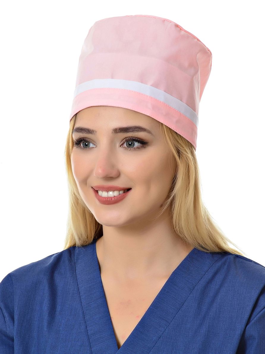 

Шапочка медицинская женская MedicalWear 600 розовая 56-62 RU, 600